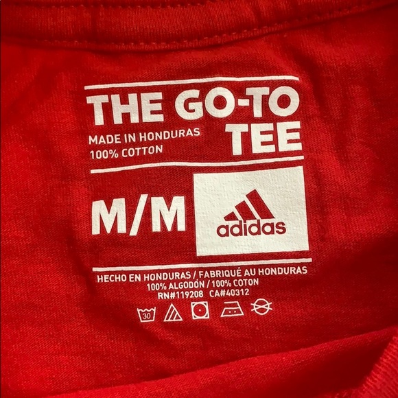 ADIDAS 2/Set Bundle Men’s Tee SHIRTs - Size M - Picture 4 of 7